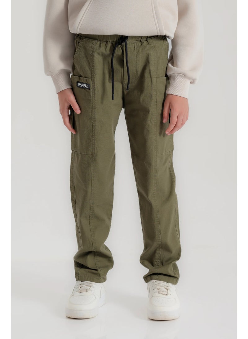 سي إن جينز وير كيدز بنطلون أولادي جاباردين - Image 1